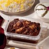 ظرف 400 سی سی مستطیل 20 عددی ماکرو ویوی درب پلمپی